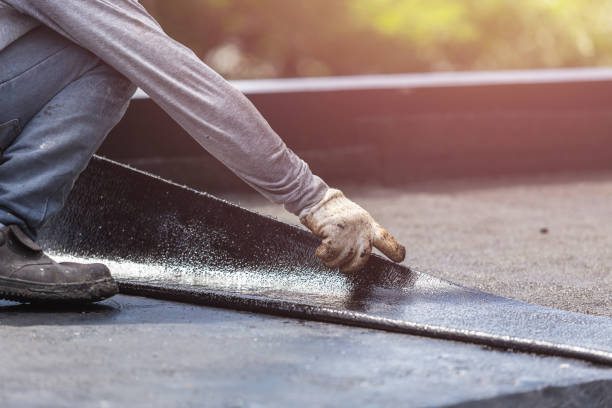 Professional Crawl Space Encapsulation technician working in Wyoming, IL